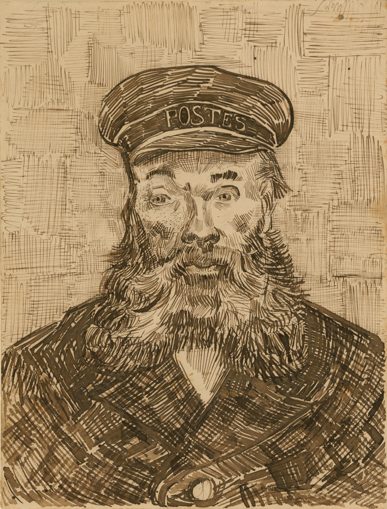 irideascent:the lighthouse (2019), robert eggers portrait of joseph roulin (1888),