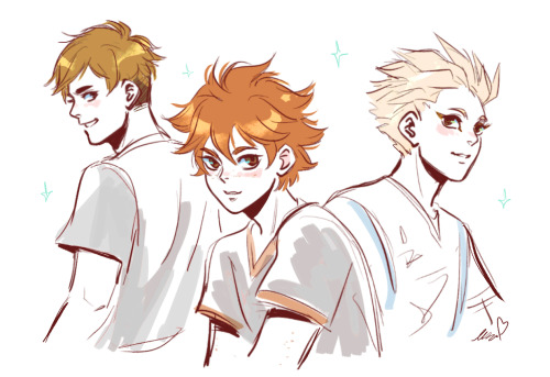 andythelemon:Some quick sketches… I am back in volleyball hell everyone, send help or perhaps I neve