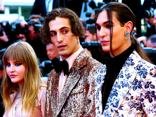 MÅNESKIN on the red carpet of the ELVIS premiere at the 75th annual Cannes Film Festival in Cannes, 