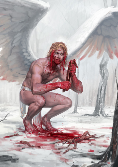 morbidfantasy21:Archangel by GeorgeREDreev