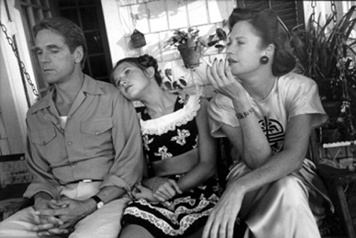 dominiqueswain-fan:  On the set of ‘Lolita’ in 1995 