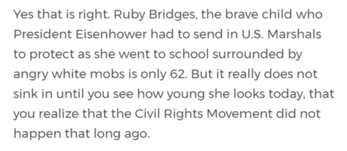 blackness-by-your-side: X Our grandparents lived in the openly racist country and witnessed the landmarks of civil rights movement. Some of these people are still young at heart and active. What about us? It’s our duty to finish their work and turn