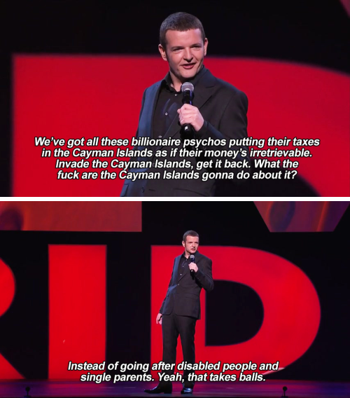 wildflockofparrots: angrylittlesliceofpizza: wrangletangle: akireyta: sandandglass: Kevin Bridges: A