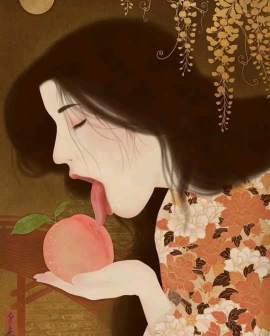 Porn photo ybon-paramoux:Senju Shunga - How to Eat a