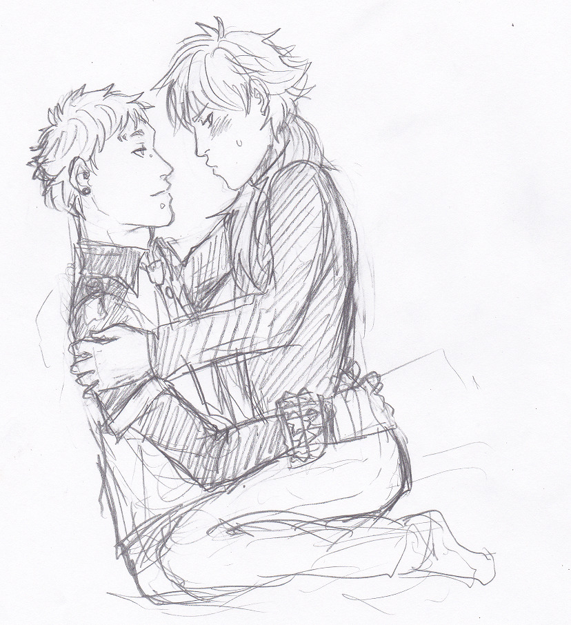 greatmastercami:  draws the bae and his boyfriends