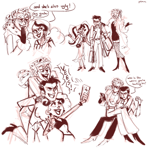 I Was Bored So Here's Some Sketches Of Human Vees!