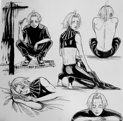 slenderhandsblog:Seidou sketchbookpage