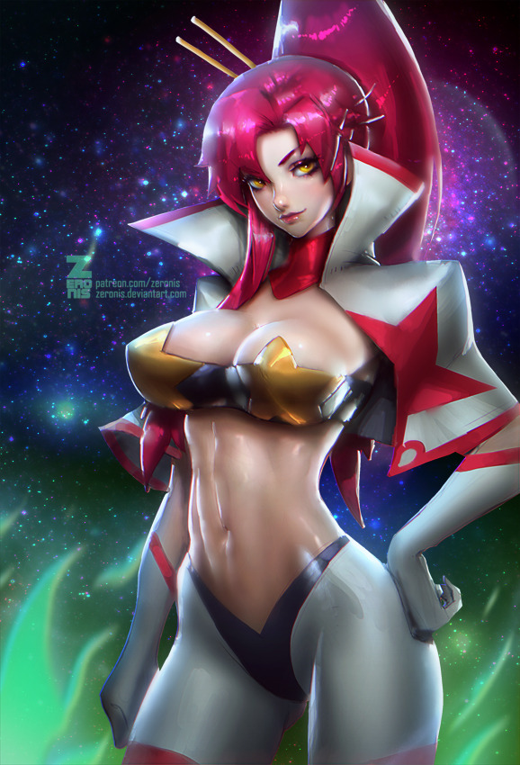 z-eronis:  https://www.patreon.com/posts/2957804She gazes over the galaxy