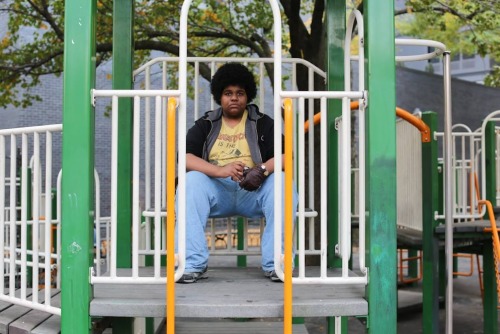 humansofnewyork:  “They say that you’re supposed to stand up to bullies, but there’s not much you can do when the whole class is like that.” “Why do they make fun of you?” “Let’s see. My weight, obviously. The fact that I read