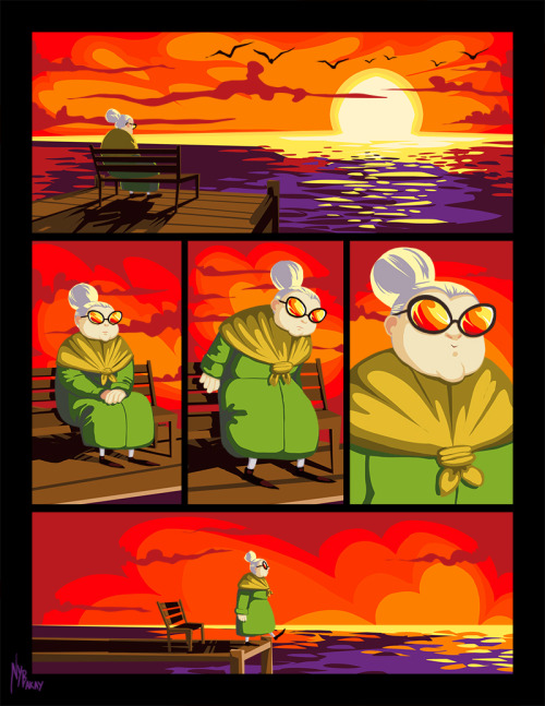 nybakay: MermaidThis was a fun little comic to work on - made almost exclusively using the lasso too