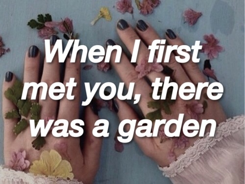 badlandsvip:  garden // halsey