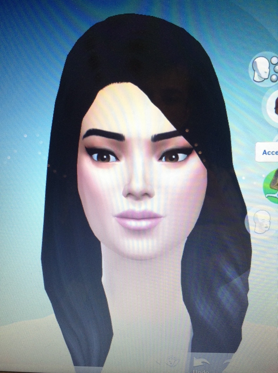 fake-dildo:  So im playing the sims 4 demo and i made a rlly ugly sim and tried to