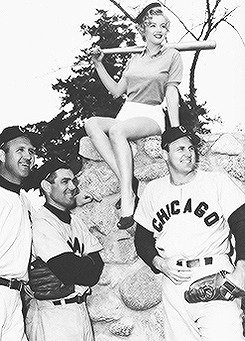 Marilyn with the Sox 😍