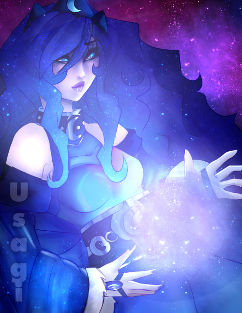 mlpfim-fanart:  Luna -Princess of the Night- by Usagikari  