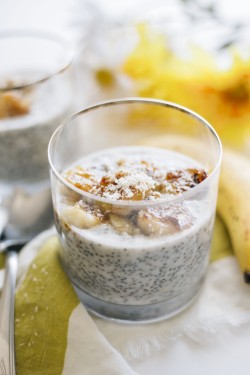 fullcravings:  V/Paleo Toasted Coconut Chia