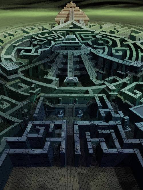 Maze design for VIctor and Valentino by the great Matt Rockefeller