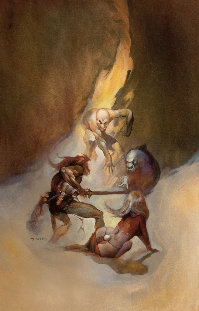 meanwhilebackinthedungeon:  — Jeffrey Jones   Flame Winds, paperback cover (1969)
