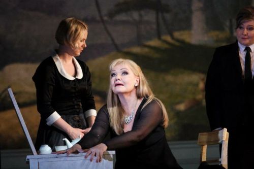 Karita Mattila as Ariadne auf Naxos, Richard Strauss (Royal Opera House, Junio 2014. Foto Catherine 
