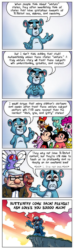 So...you're Andrew Dobson? — The first comic: Maturity or rather the lack...