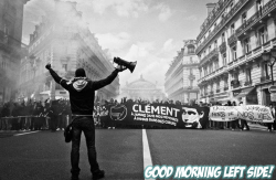 goodmorningleftside:  Antifa demo in Paris, after the death of Clément Méric. RIP… 