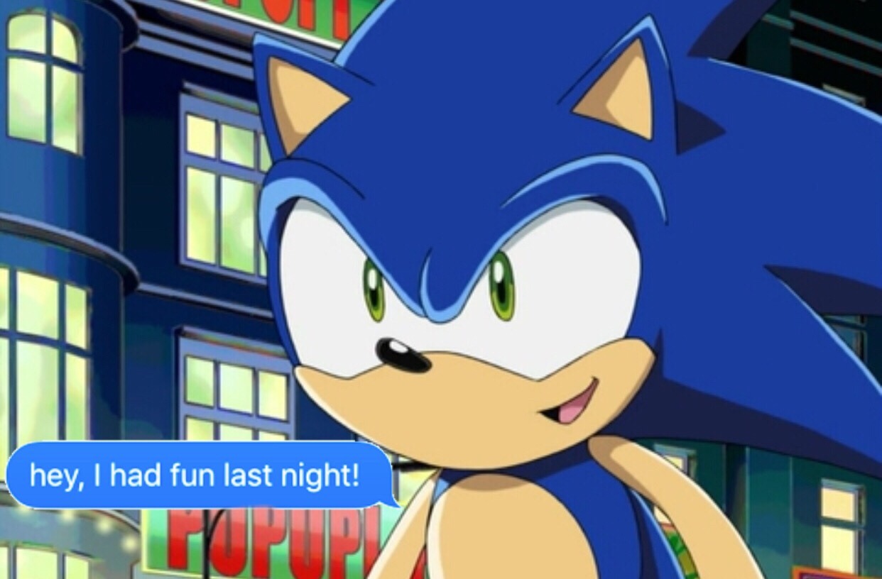 sonic X shadow on Tumblr