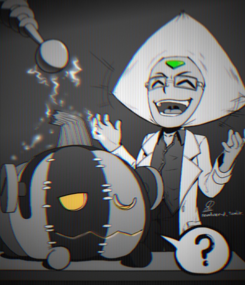 revolver-d:  “It’s alive! IT’S ALIVE!!” i thought about what would be peri’s