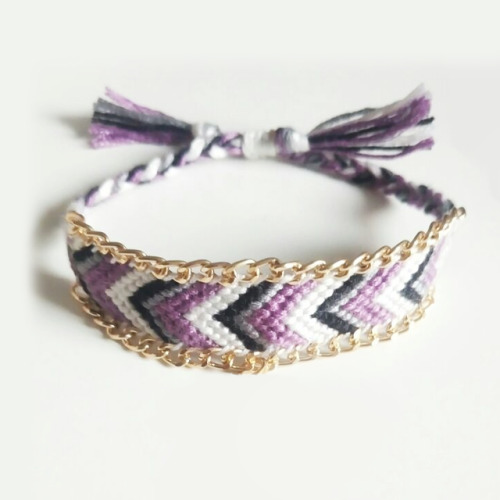 addignisherlock:LGBT bracelets now available in my Storenvy!Individually hand woven with colours ava