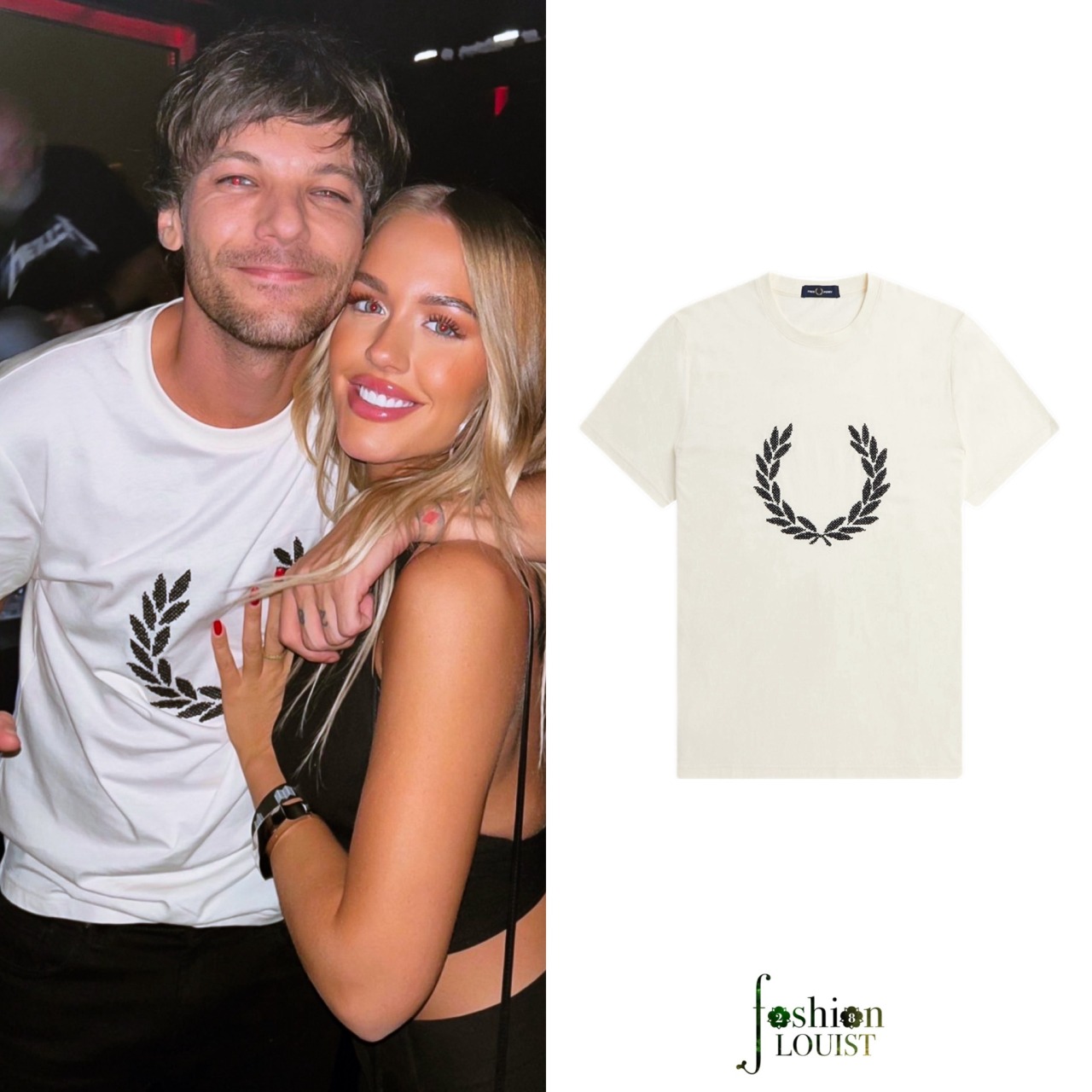 Louis Tomlinson Fashion Archive — dresslike-1d: Louis Tomlinson's Green T  Shirt