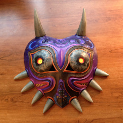 Melissakking:  I Painted This Majora’s Mask For A Kickstarter Fangamer Is Going