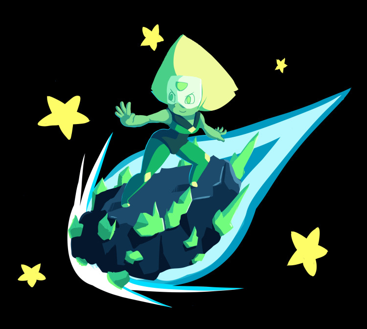 theninjalemon:  Gem Origins - Peridot Working on a series of SU designs based on