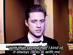 iammorethanmemory:Aaron Tveit after his first performance at Carnegie Hall - April 28, 2014 (x)