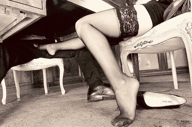 Stockings, No Shoes