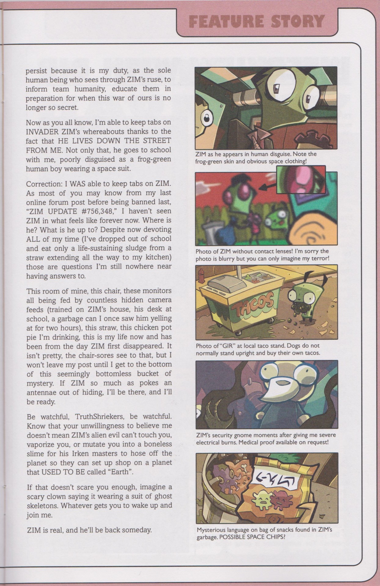 jasmarie2000:  Scanned, Better Quality Screenshot from the IZ Pre-Comic, enjoy :)