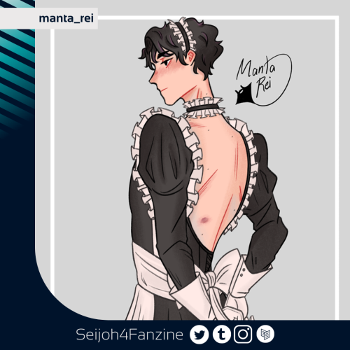 seijoh4fanzine: Everyone say hello to our NSFW merch artist, manta_rei! She’s been working on some *