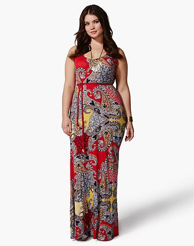 Plus size maxi dresses