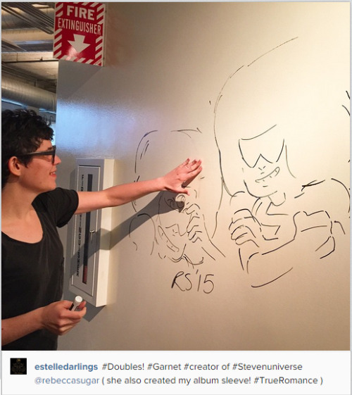 shikai-of-the-4th-world:Look at what Estelle just posted! (Along with two short videos of Rebecca drawing it!)