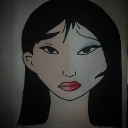 It was supposed to be Mulan.. but I failed…