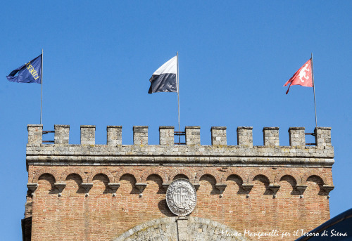 La sommità dell'Antiporto di CamolliaFoto del Tesoro di Siena su Flickr