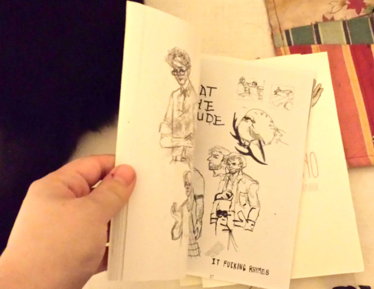 lambylimbs:  Handmade and perfect bound collection of my own sketches and illustration
