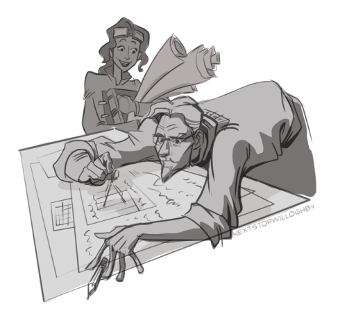 superliz6:itsrevydutch:ruminantmonk:nextstopwilloghby:Brotp: Asami &amp; Baatar Sr. geeking out over