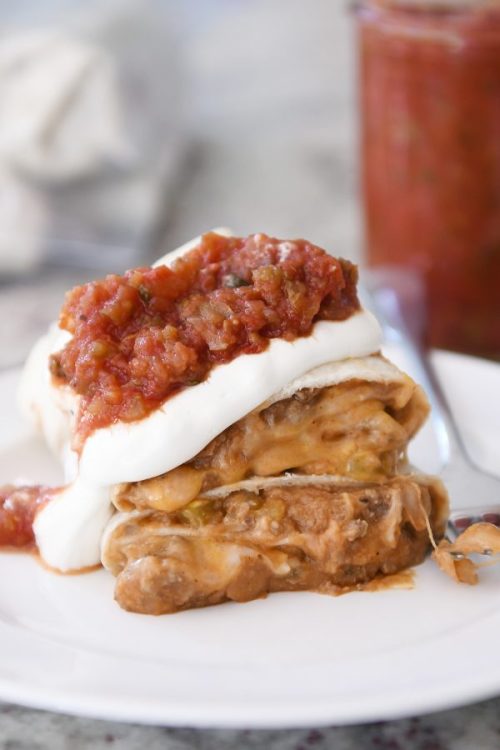 foodffs: MY MOM’S FAMOUS FREEZER BEEF AND BEAN BURRITOS Follow for recipes Is this how you rol