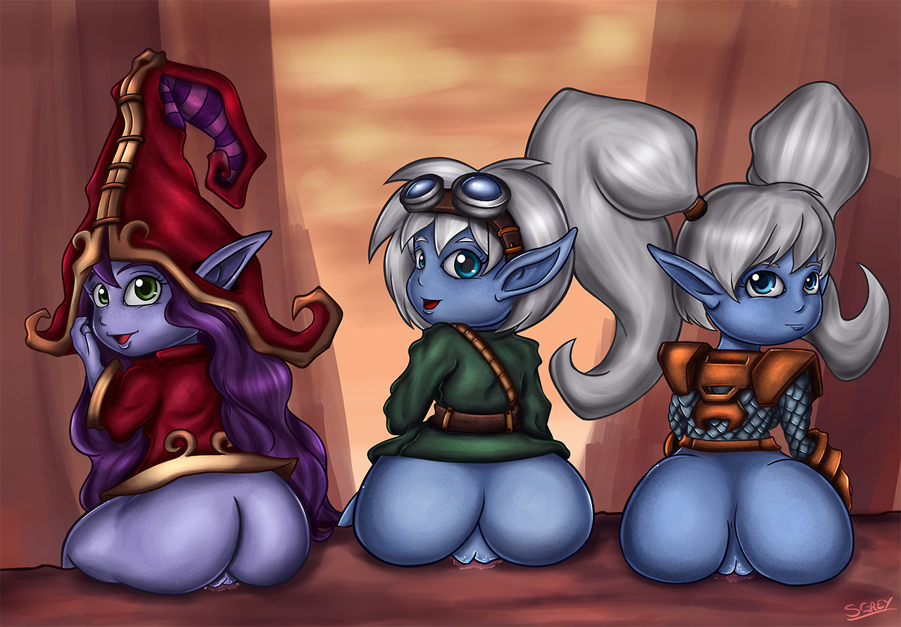 leaguegirlsnude:  Gotta love yordle porn