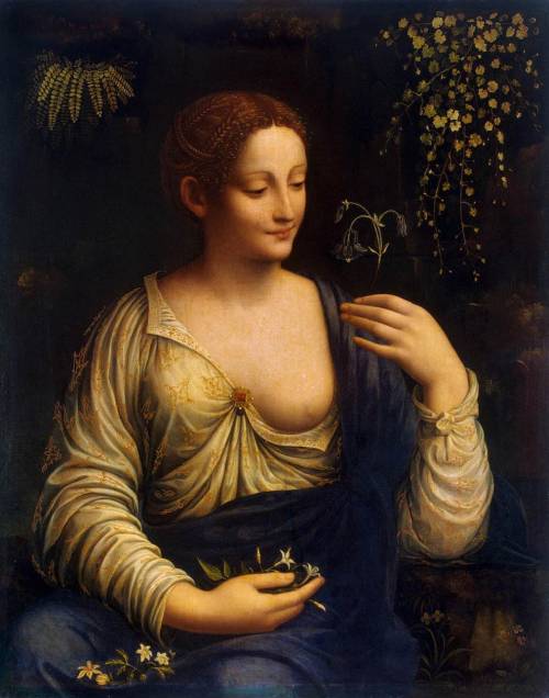 renaissance-art:Francesco Melzi c. 1517-152l, Flora