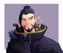 rocketttea: a not-quite-finished piece to express my greatest wishes for hanzo’s giant jacket