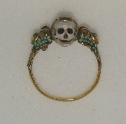 Deathandmysticism:  Memento Mori Ring From The Late 17Th Century 