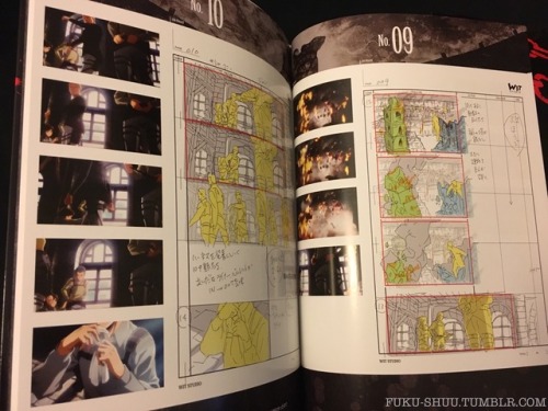 An exclusive look inside the Shizou wo Sasageyo Storyboard Artbook!I just received this amazing artbook (Third in a series after the first/Guren no Yumiya and second/Jiyuu no Tsubasa) and snapped all the pages within. Unfortunate it is difficult to scan,