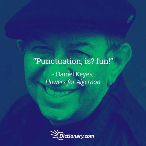 “Punctuation, is? fun!” Why were these books banned? bit.ly/2IM8ypq