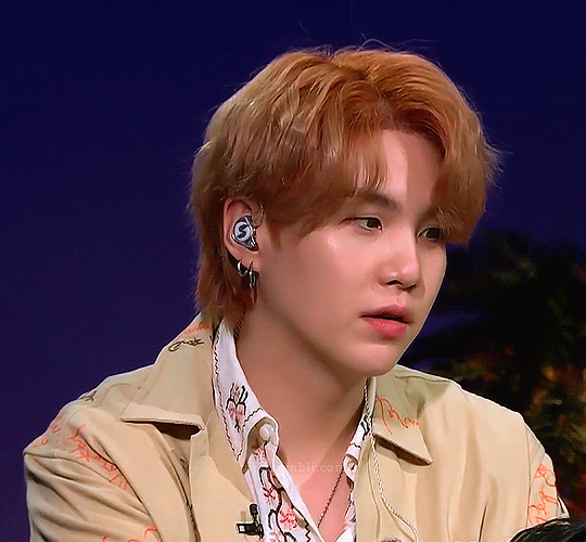 211124 The Late Late Show - Yoongi