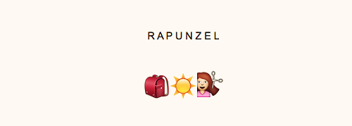     Characters + Emoji↳ Disney Princesses