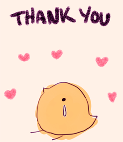  This year is coming to a close, so I just want to thank everyone who has supported me and my art, I feel like this message was super overdue, so THANK YOU !! ; W ; Your kind words have always motivated me to keep working hard, and I cant thank you all